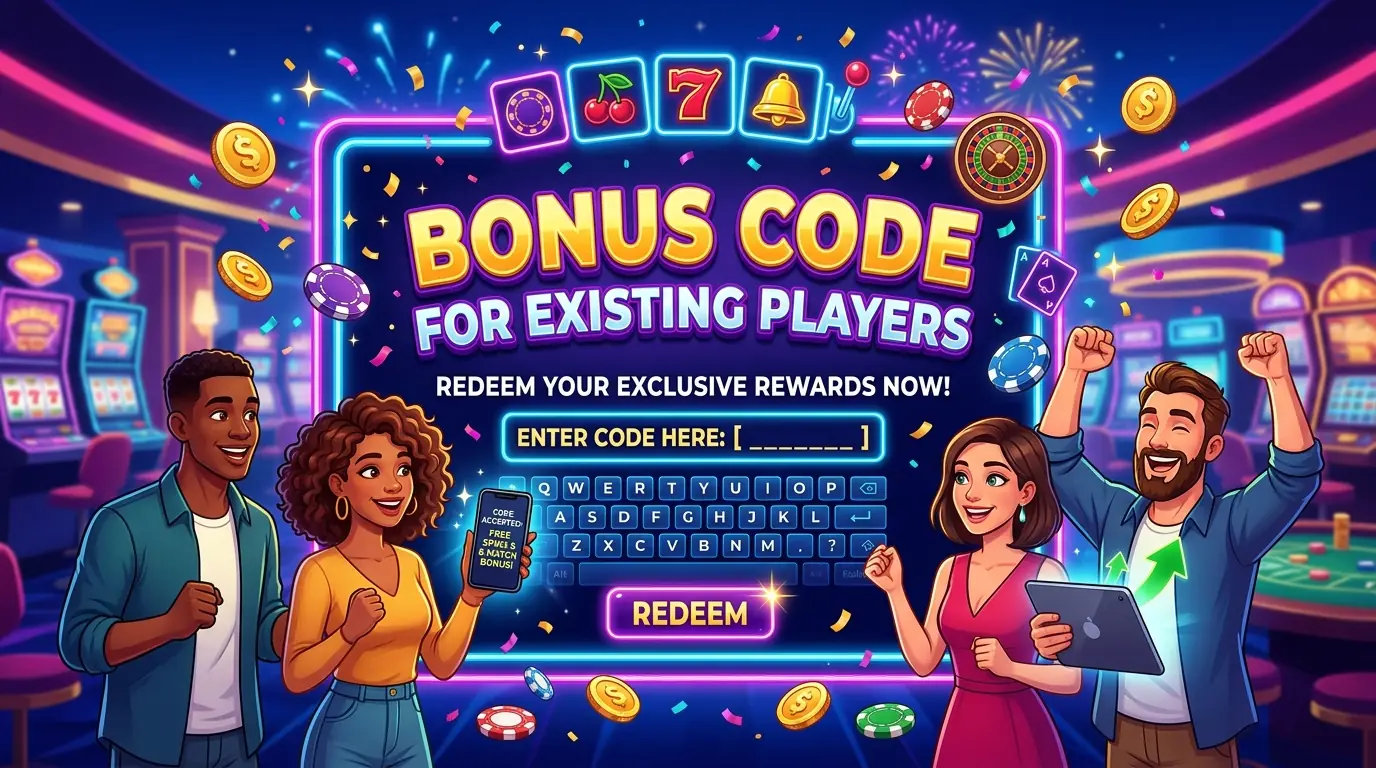 Action bonus code for existing players