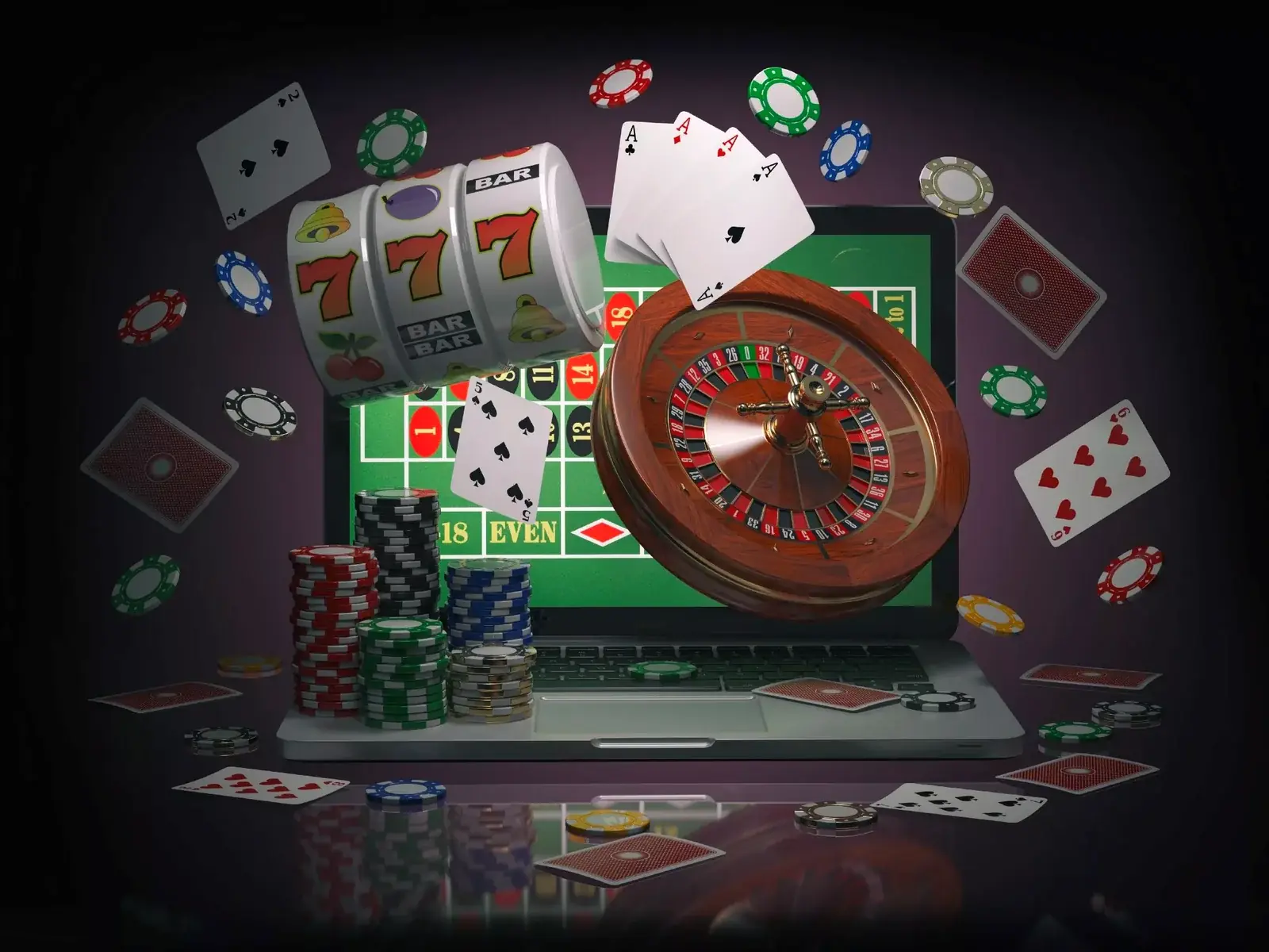 Action casino games
